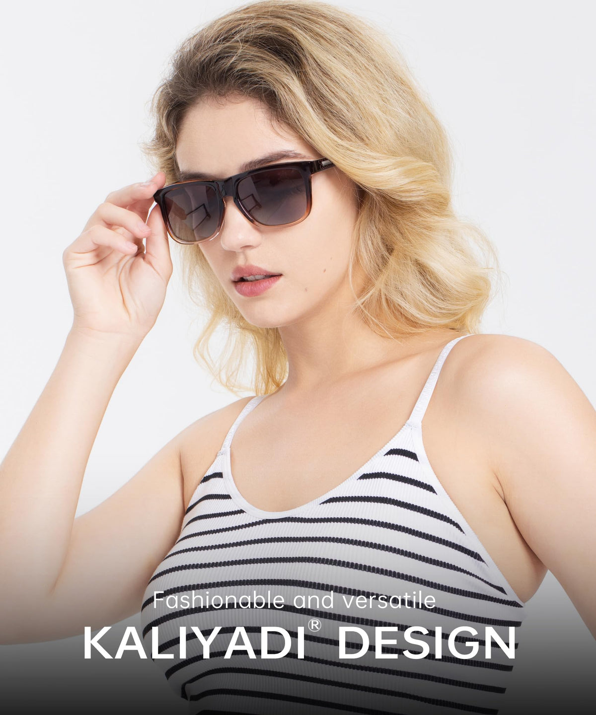 KALIYADI Polarized Sunglasses for Men, Lightweight Sun Glasses with UV Protection for Driving Fishing Golf